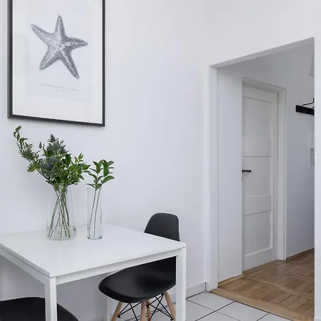 דירה Monochrome Rosettes-1Br For 2-Old Town קרקוב